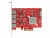 Image 2 DeLock PCI-Express-Karte 90481 4x USB-A