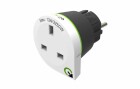 Q2Power Country-Reiseadapter UK-EU, Anzahl Pole: 2, USB