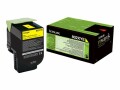 Lexmark - Jaune - original - cartouche de toner