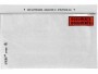 Antalis Dokumententasche C6/5 mit Druck, 1000 Stück, Transparent