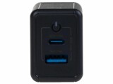 onit USB-Wandladegerät Dual QC4+ 65 W GaN Schwarz, Ladeport