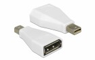 DeLock Adapter Mini-Displayport ? Displayport Weiss, Kabeltyp