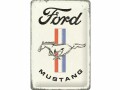 Nostalgic Art Schild Ford Mustang 20 x 30 cm, Metall
