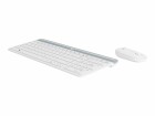 Logitech Tastatur-Maus-Set - MK470 White