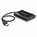 StarTech.com USB 3.0 to Dual DisplayPort Adapter 4K 60Hz