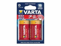 Varta Max Tech 4720 - Battery 2 x D - Alkaline