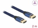 DeLock Kabel 8K 60Hz HDMI - HDMI, 2 m