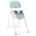 vidaXL Baby-Hochstuhl Türkis Aluminium