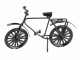 HobbyFun Mini-Fahrzeug Fahrrad 9.5 cm, Detailfarbe: Schwarz