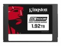 Kingston SSD DC500M 2,5" 1920 GB, Speicherkapazität total: 1920