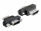 DeLock Adapter verschraubbar HDMI - HDMI, 1 Stück, Kabeltyp