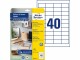 Avery Zweckform Universal-Etiketten 48.5 x 25.4 mm, 10 Blatt, Klebehaftung