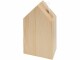 Rico Design Holzartikel Haus 100% FSC, mit Glasvase, Breite: 5