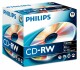 Philips CD-RW Jewel  80 Min./700MB - 4651                              10 Pcs
