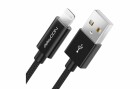 deleyCON USB 2.0-Kabel USB A - Lightning 0.15 m