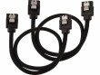 Corsair SATA3-Kabel Premium Set Schwarz 30 cm, Datenanschluss