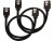 Bild 4 Corsair SATA3-Kabel Premium Set Schwarz 30 cm, Datenanschluss