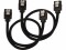 Bild 5 Corsair SATA3-Kabel Premium Set Schwarz 30 cm, Datenanschluss