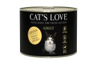 Cat's Love Nassfutter Adult Huhn Pur, 200 g, Tierbedürfnis: Kein