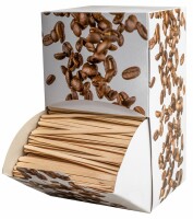 EJS agitateurs en bois 5244.3002 marron 2000 pcs., Pas