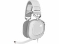 Corsair Headset HS80 RGB iCUE Weiss, Audiokanäle: 7.1