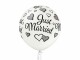 Belbal Luftballon Just Married Weiss, Ø 60 cm, 2