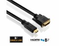 PureLink Kabel HDMI - DVI-D, 10 m, Kabeltyp: Anschlusskabel