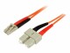 STARTECH .com 3m Fiber Optic Cable - Multimode Duplex 50/125