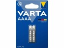 Varta Batterie AAAA 2 Stück, Batterietyp: AAAA