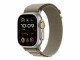 Apple Alpine Loop 49 mm Small Olive, Farbe: Grün