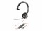 Bild 3 Poly Headset Blackwire 3310 USB-A, Schwarz, Microsoft