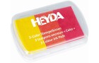 Heyda Stempelkissen 9x6 cm Gelb/Rot, Detailfarbe: Gelb, Rot