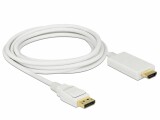 DeLock Kabel DisplayPort - HDMI, 3 m, Kabeltyp: Anschlusskabel