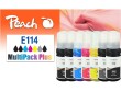 Peach Tinte Epson CISS 114 MultiPack+ C/M/Y/G/FBK/2x BK