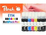 Peach Tinte Epson CISS 114 MultiPack+ C/M/Y/G/FBK/2x BK