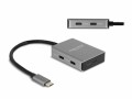 DeLock USB-Hub 4 Port USB-C 10 Gbps, Stromversorgung: USB-C