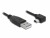 Bild 1 DeLock USB 2.0-Kabel 90°gewinkelt USB A - Mini-USB B