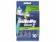 Gillette Einwegrasierer Blue II Plus Slalom 10 Stück, Einweg