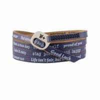 We Positive Armband Vintage - BLU