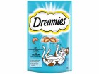 Dreamies Katzen-Snack mit Lachs, 6 x 60g, Snackart: Biscuits