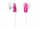 Sony In-Ear-Kopfhörer MDRE9LPP Pink, Detailfarbe: Pink