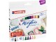 edding Acrylmarker Starter Set 8-teilig, Oberfläche: Leinwand