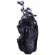 Gonser Golfschläger Set inkl. Cartbag GRAPHITE Herren + 1 inch