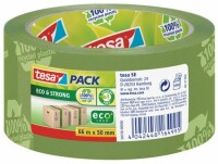 TESA Tesapack eco&strong 50mmx66m 581560000 grün, Recycling