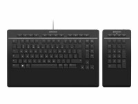 3DConnexion Keyboard Pro with Numpad, US-International (QWERTY