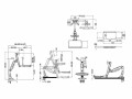 Multibrackets Tischhalterung Flex Desk Workstation bis 8 kg