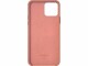 Urbany's Back Cover Sweet Peach Leather Phone 12 Pro