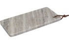 FURBER Servierplatte Marmor, 25 x 12 cm, Material: Marmor