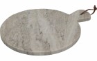 FURBER Servierplatte Marmor grau, 32 x 26 cm, Material