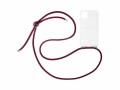 Urbany's Necklace Case iPhone 15 Pro Red Wine, Fallsicher